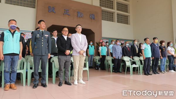 ▲基隆碇內國中、中山高中校慶 謝國樑盼爭取預算建置校園安全。（圖／記者郭世賢翻攝）