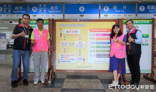 ▲台南市歸仁地政事務所4月10日至5月5日止，於歸仁地政1樓及3樓舉辦「轉動實價輪盤活動」，透過遊戲方式宣導實價登錄資訊，並提高民眾使用實價登錄的數位申報率。（圖／記者林悅翻攝，下同）