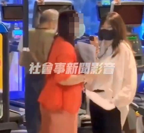 ▲▼一名女竊賊不滿被開除會員大鬧健身房，還挑釁男員工「你打啊」。（圖／翻自社會事新聞影音，下同）