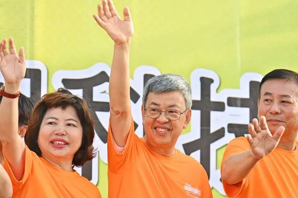 ▲▼陳建仁2023台北科技盃愛地球公益路跑。（圖／行政院提供）