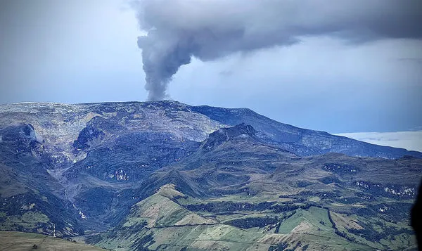 ▲▼ 南美洲國家哥倫比亞魯伊斯火山（Nevado del Ruiz）活動頻繁。（圖／路透）