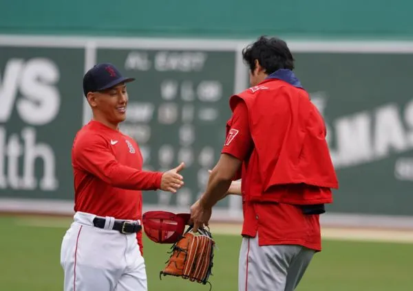 ▲大谷翔平、吉田正尚。（圖／截自MLB粉絲團）