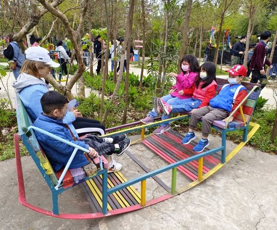 ▲▼桃園親子活動景點推薦【台灣地景花園】。（圖／部落客大口老師提供）