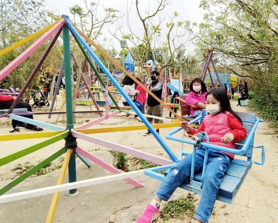 ▲▼桃園親子活動景點推薦【台灣地景花園】。（圖／部落客大口老師提供）