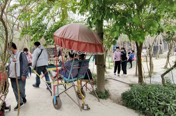 ▲▼桃園親子活動景點推薦【台灣地景花園】。（圖／部落客大口老師提供）