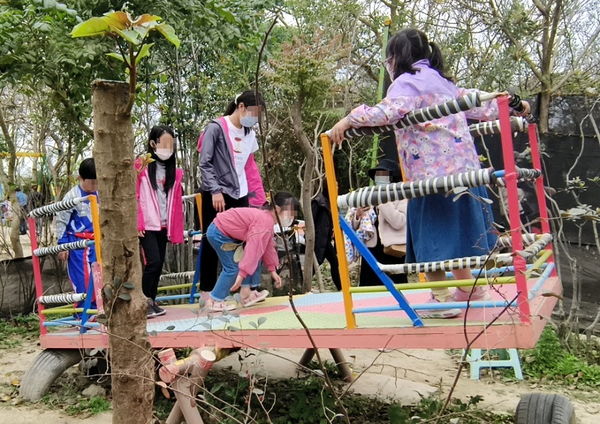 ▲▼桃園親子活動景點推薦【台灣地景花園】。（圖／部落客大口老師提供）