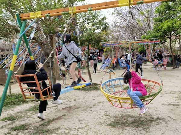 ▲▼桃園親子活動景點推薦【台灣地景花園】。（圖／部落客大口老師提供）