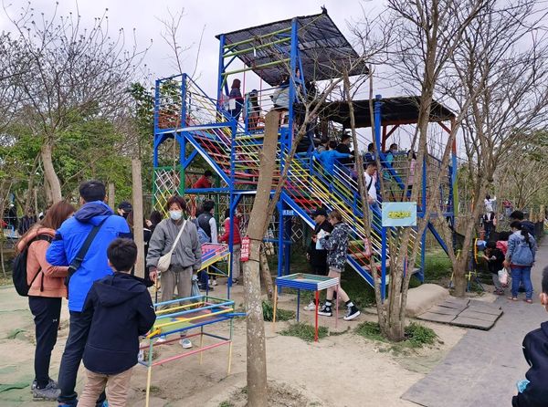 ▲▼桃園親子活動景點推薦【台灣地景花園】。（圖／部落客大口老師提供）