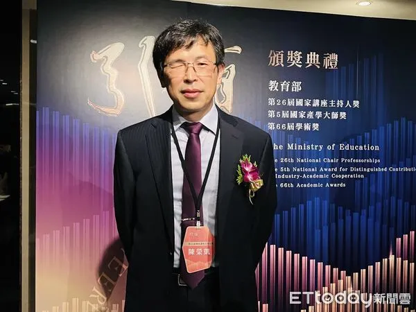 ▲台大數學系講座教授陳榮凱第二度獲得國家講座主持人殊榮。（圖／記者楊惠琪攝）