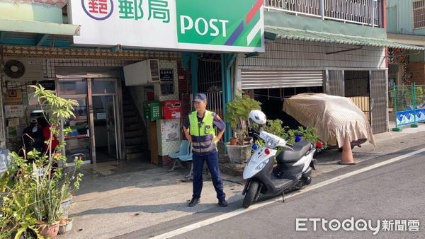 ▲潮州警加強守護金融機構安全維護             。（圖／記者陳崑福翻攝）