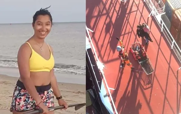 衝浪被詭異大風吹走　17歲女「緊抓衝浪板」海上漂流21小時獲救。（圖／翻攝自YouTube）