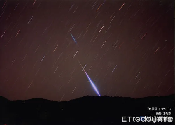 ▲天琴座流星雨將在本周日達到極大值。（圖／台北市立天文館提供）