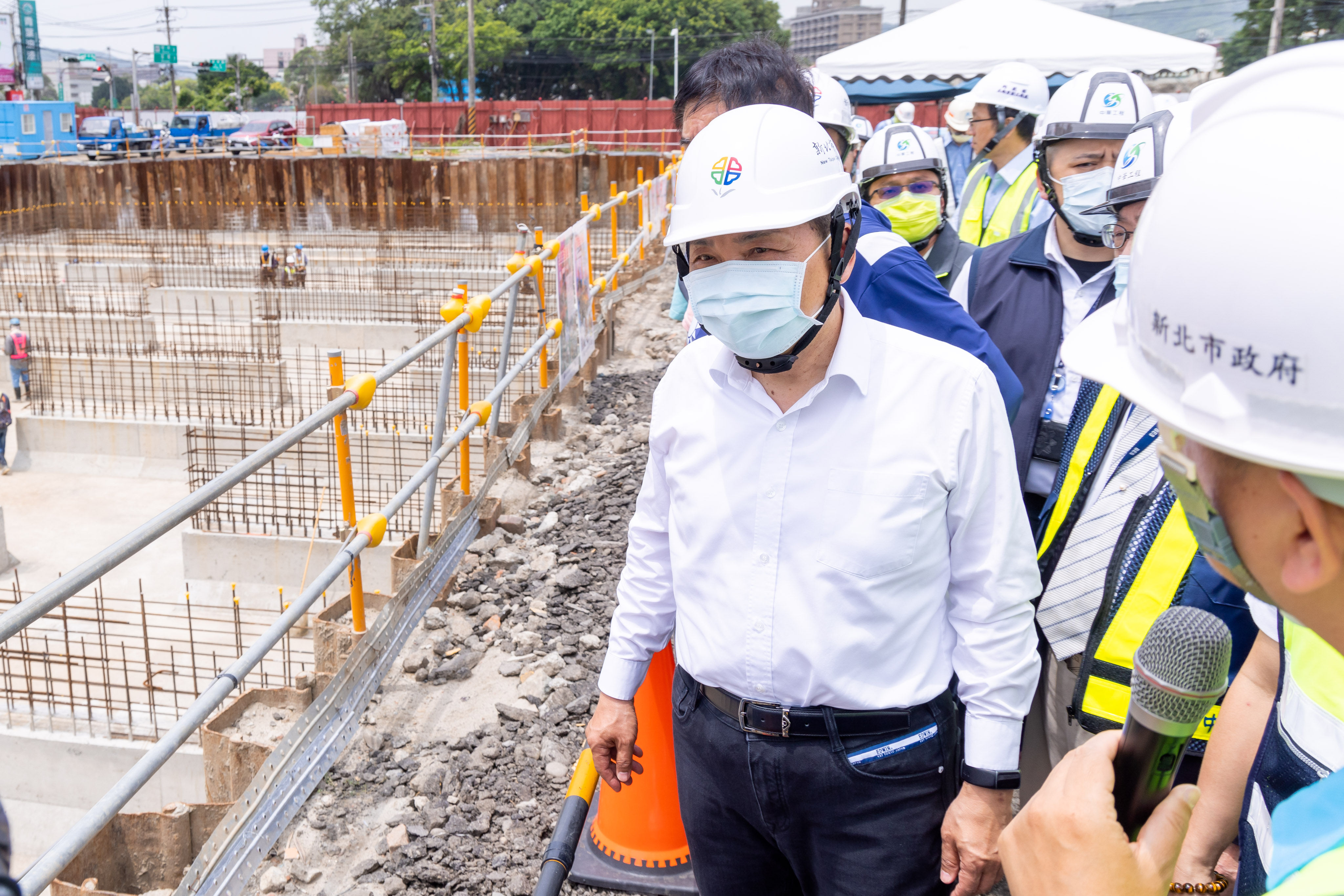 ▲新北首座滯洪池年底將完工。（圖／新北市地政局提供）