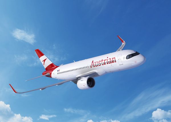 ▲▼奧地利航空（Austrian Airlines）17日一架班機發生廁所故障，因此被迫在起飛兩小時後返航。（圖／翻攝自Facebook／Austrian Airlines）