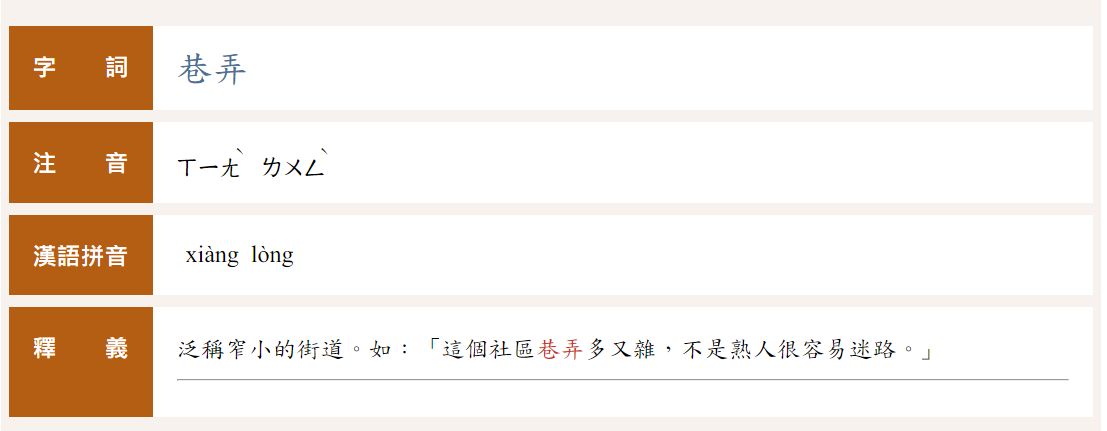 ▲小三課本中「巷弄的讀音」，讓家長傻眼。（圖／翻攝）