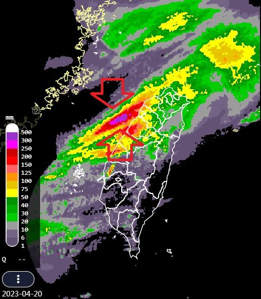 ▲▼今日鋒面通過有大雷雨。（圖／氣象局）