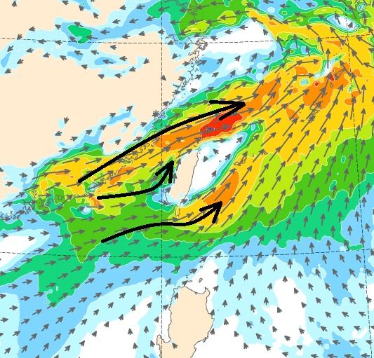 ▲▼今日鋒面通過有大雷雨。（圖／氣象局）