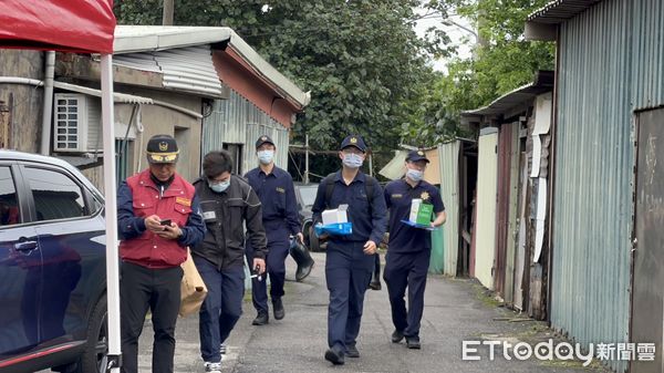 ▲淡水火警，一家8口4死4傷。（圖／記者邱中岳攝，下同）