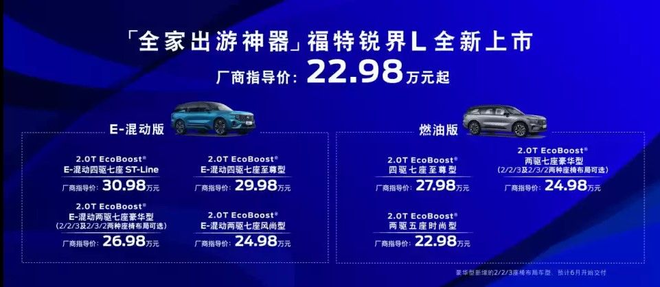 ▲福特在4月的上海車展開賣最新一代的Edge L。（圖／翻攝自福特，以下同）