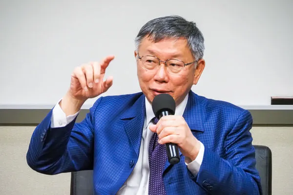 ▲▼民眾黨主席柯文哲出席約翰霍普金斯大學學生座談。（圖／民眾黨提供）