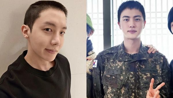▲BTS目前有兩位成員入伍，分別為j-hope（左）與Jin（右）。（圖／翻攝自Instagram／uarmyhope、jin）
