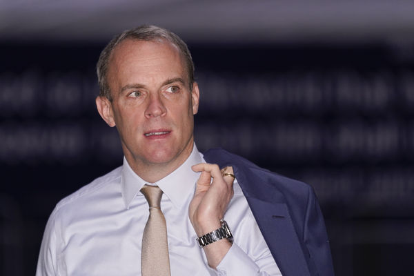 ▲▼ 英國副首相兼司法大臣拉布（Dominic Raab）21日宣布請辭。（圖／達志影像／美聯社）