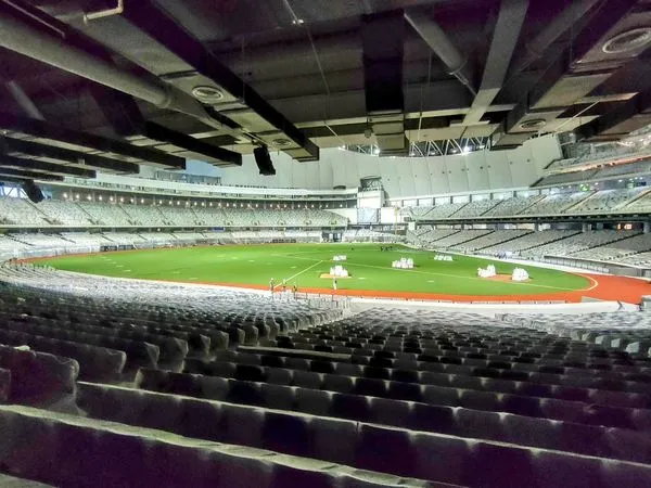 ▲▼李四川邀集棒協、成棒視察大巨蛋。（圖／李四川辦公室提供）