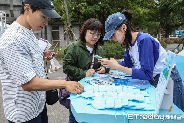 ▲ETtoday好朋友春日趴，金車活動攤位。（圖／記者林敬旻攝）