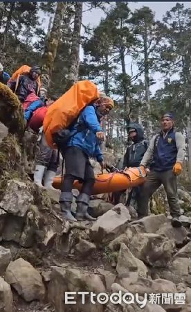 ▲▼51歲的曹姓登山客於19日攀登雪霸國家公園時，因高山症發作不幸過世。（圖／記者蔡文淵翻攝）