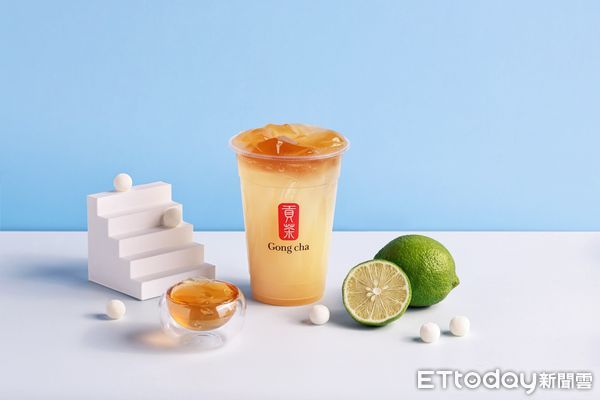 ▲▼貢茶最新「夏日乳酸Drink」系列飲品。（圖／貢茶提供）