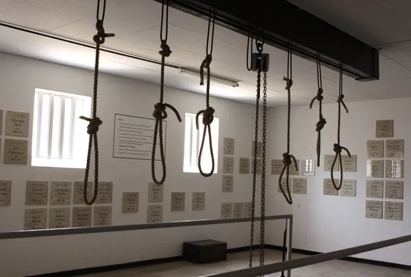 ▲▼南非絞刑架博物館，絞刑，縊死，上吊，處刑，死刑。（圖／達志影像／美聯社）