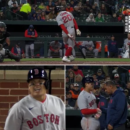 ▲張育成受傷           。（圖／翻攝自愛爾達體育家族）