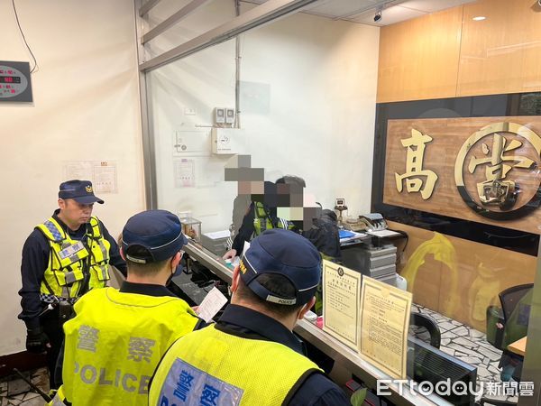 ▲▼新北市警方執行「正當專案」，清查轄區191間當鋪，有8間違法             。（圖／記者陳以昇翻攝）