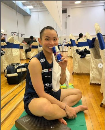 ▲▼戴資穎亞錦賽首輪過關開心發文。（圖／翻攝自IG）