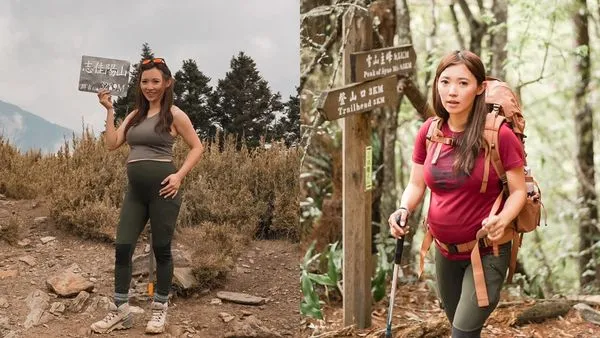 ▲Sydney夫妻日前順利單攻志佳陽大山。（圖／翻攝自Facebook／林叨囝仔 The Lins` Kids）