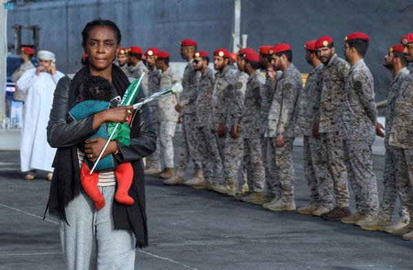 ▲▼ 蘇丹撤離行動,沙烏地阿拉伯吉達港。（圖／路透）