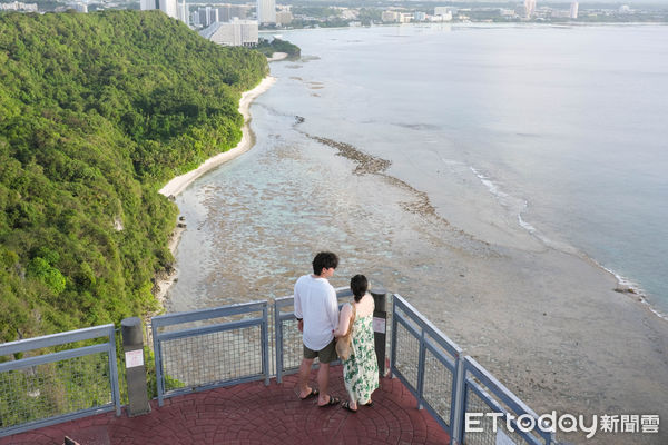 ▲關島旅遊,戀人岬,杜夢灣,曼吉勞高爾夫俱樂部(ONWARD MANGILAO GOLF CLUB),跨海高爾夫球場,關島景點。（圖／記者彭懷玉攝）