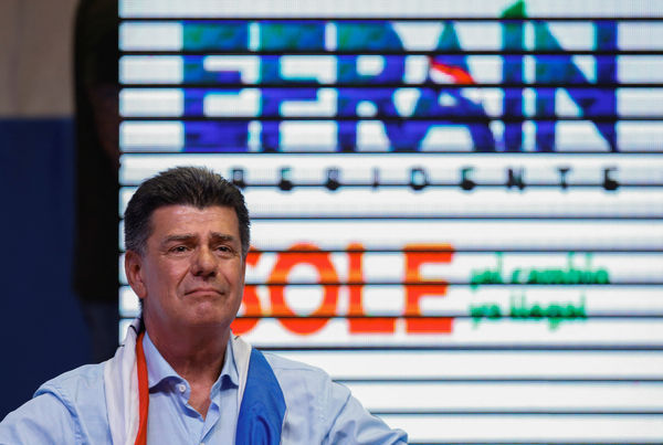 ▲▼ 巴拉圭反對黨總統候選人艾里格里（Efrain Alegre）。（圖／路透）