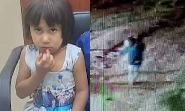 媽賣3歲女兒給男性侵殺害　「爆血陳屍床上」監視器拍到最後畫面。（圖／翻攝自Twitter）