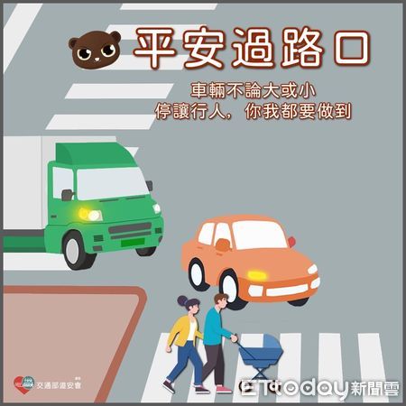 ▲▼  保障行人用路安全 嘉縣警局啟動「車不讓人」違規執法  。（圖／嘉義縣警局提供）