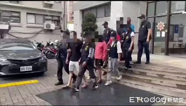 ▲東警破獲神鵰俠侶為首收簿手集團。（圖／記者楊漢聲翻攝）