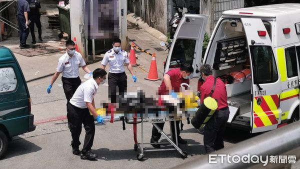 ▲▼北市29歲女子自錦新大樓墜落隔壁工地傷重死亡。（圖／記者黃彥傑攝）