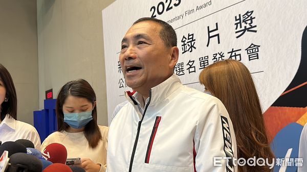 ▲▼ 侯友宜出席2023新北市紀錄片奬優選名單發布會    。（圖／記者崔至雲攝）