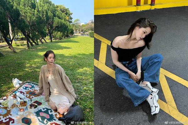 ▲歐陽娜娜私服意外曝真實身材。（圖／翻攝自微博／歐陽娜娜Nana）