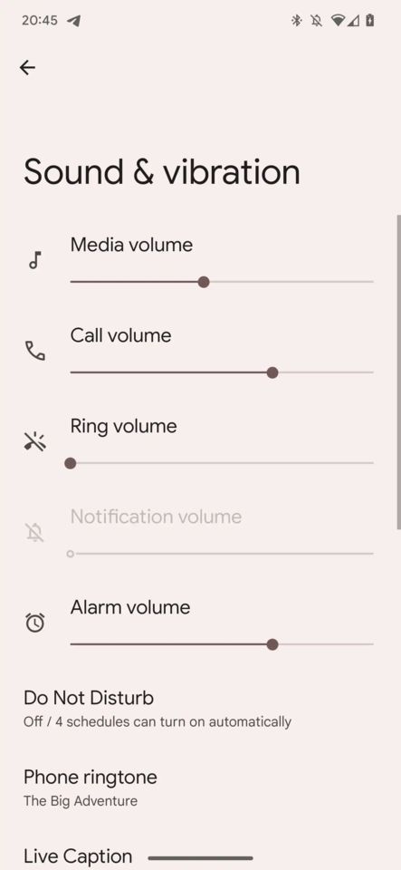▲▼音量控制更貼心！新版Android可獨立調整鈴聲和通知音量。（圖／翻攝自 9to5Google）