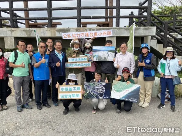 ▲荒野保護協會台東分會、台東縣野鳥協會發起的保護小燕鷗繁殖棲地活動。（圖／記者楊漢聲翻攝）