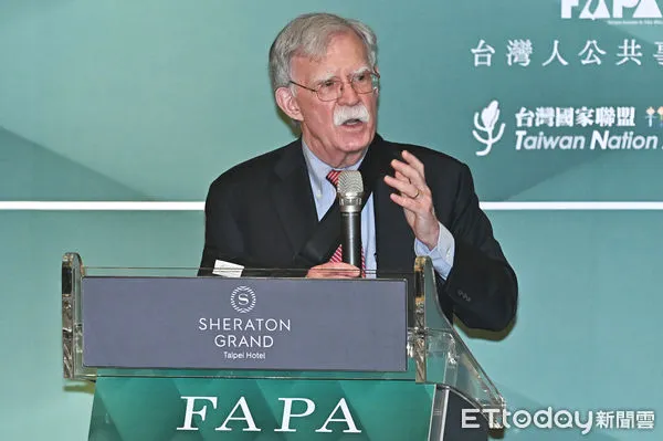 ▲▼前美國白宮國家安全顧問波頓（John Bolton）出席FAPA四十週年慶祝餐會。（圖／記者李毓康攝）