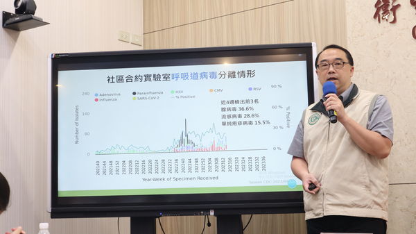 ▲▼疾管署疫情中心主任郭宏偉說明最新傳染病疫情。（圖／疾管署提供）