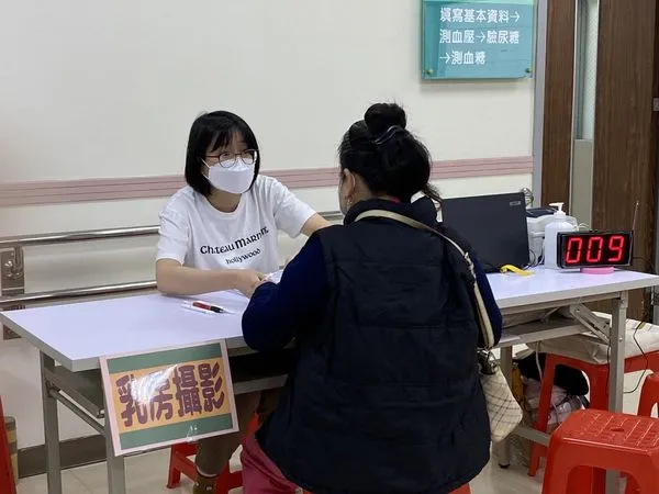 ▲乳房攝影檢查。（圖／新竹市政府提供）