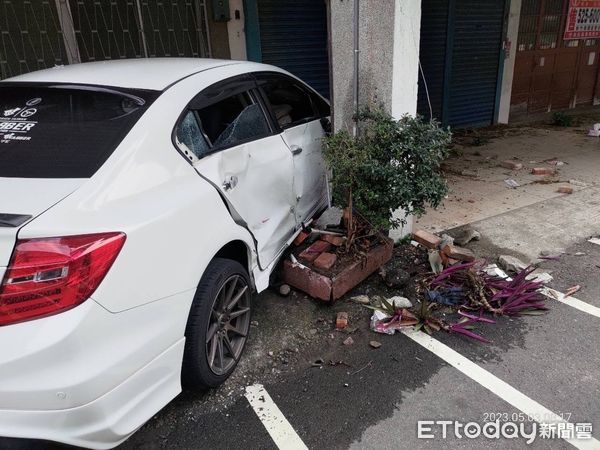 ▲▼苗栗車禍             。（圖／記者蔡文淵翻攝）